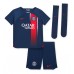 Cheap Paris Saint-Germain Sergio Ramos #4 Home Football Kit Children 2023-24 Short Sleeve (+ pants)